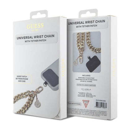 Dirželis telefonui Guess 4G Charm auksinis