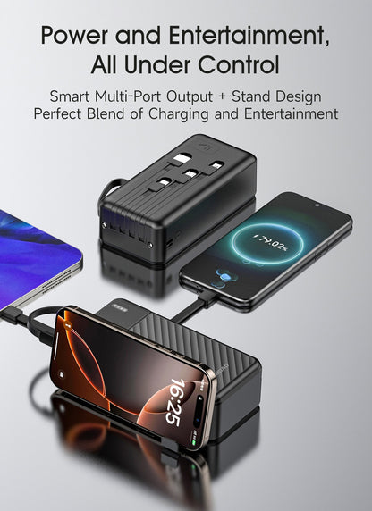 Išorinė baterija Power Bank Dudao K11 Max 10W 30000mAh juoda