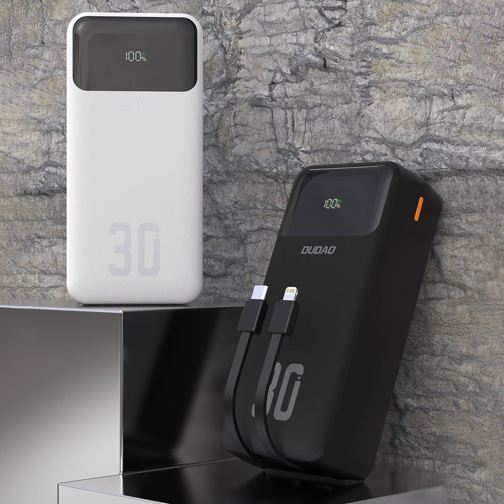 Išorinė baterija Power Bank Dudao K15 Max 22.5W 30000mAh juoda