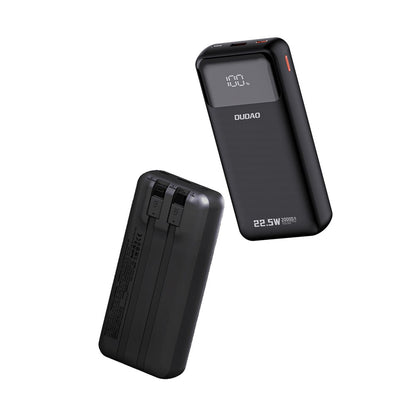 Išorinė baterija Power Bank Dudao K15 Pro 22.5W 20000mAh juoda
