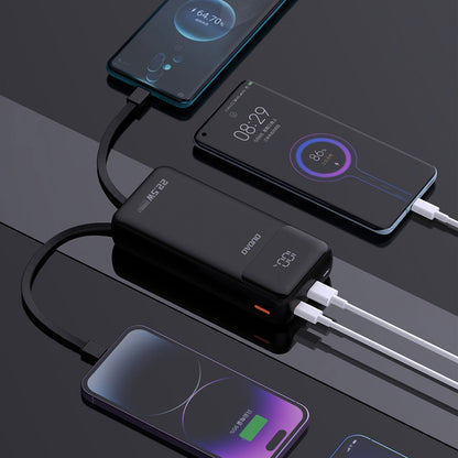 Išorinė baterija Power Bank Dudao K15 Pro 22.5W 20000mAh juoda