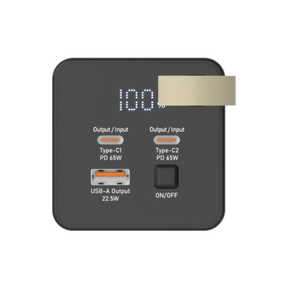 Išorinė baterija Power Bank Dudao K65+ 65W 30000mAh juoda