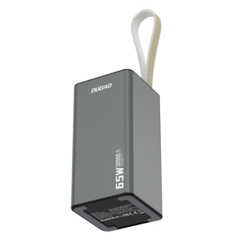 Išorinė baterija Power Bank Dudao K65+ 65W 30000mAh juoda