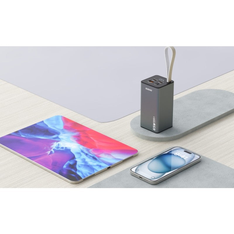 Išorinė baterija Power Bank Dudao K65+ 65W 30000mAh juoda