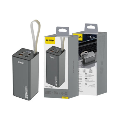 Išorinė baterija Power Bank Dudao K65+ 65W 30000mAh juoda