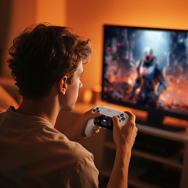 Žaidimų valdymo pultelis Hoco GA32 for PS5 juodas
