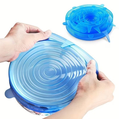 Universalūs elastingi indų ir maisto dangteliai Reach UC100 100 vnt.