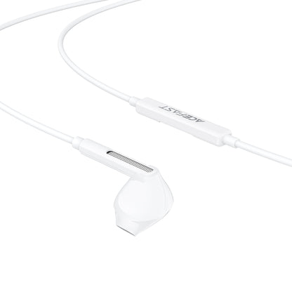 Ausinės Acefast L13 USB-C baltos