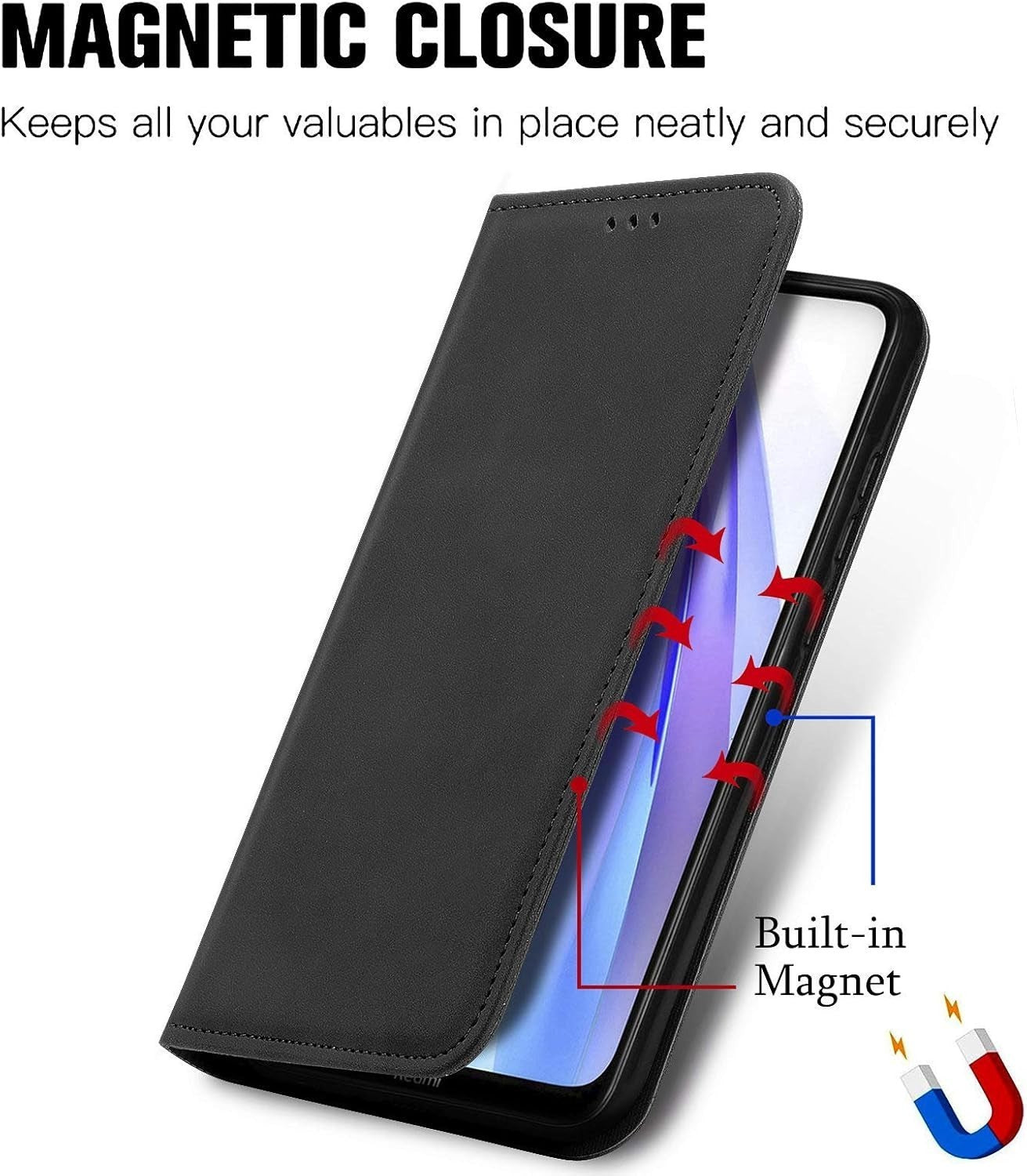 Dėklas Business Style Xiaomi Redmi A7 4G juodas