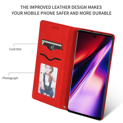 Dėklas Business Style Xiaomi Redmi A7 4G raudonas