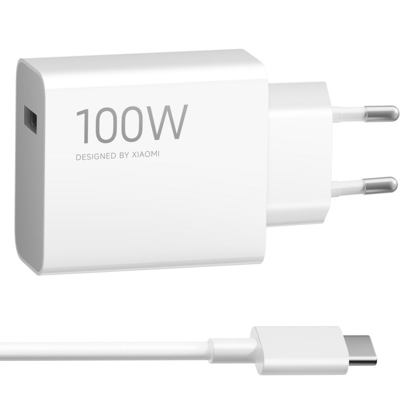Įkroviklis Xiaomi Charging Combo 100W USB-A baltas BHR095VEU