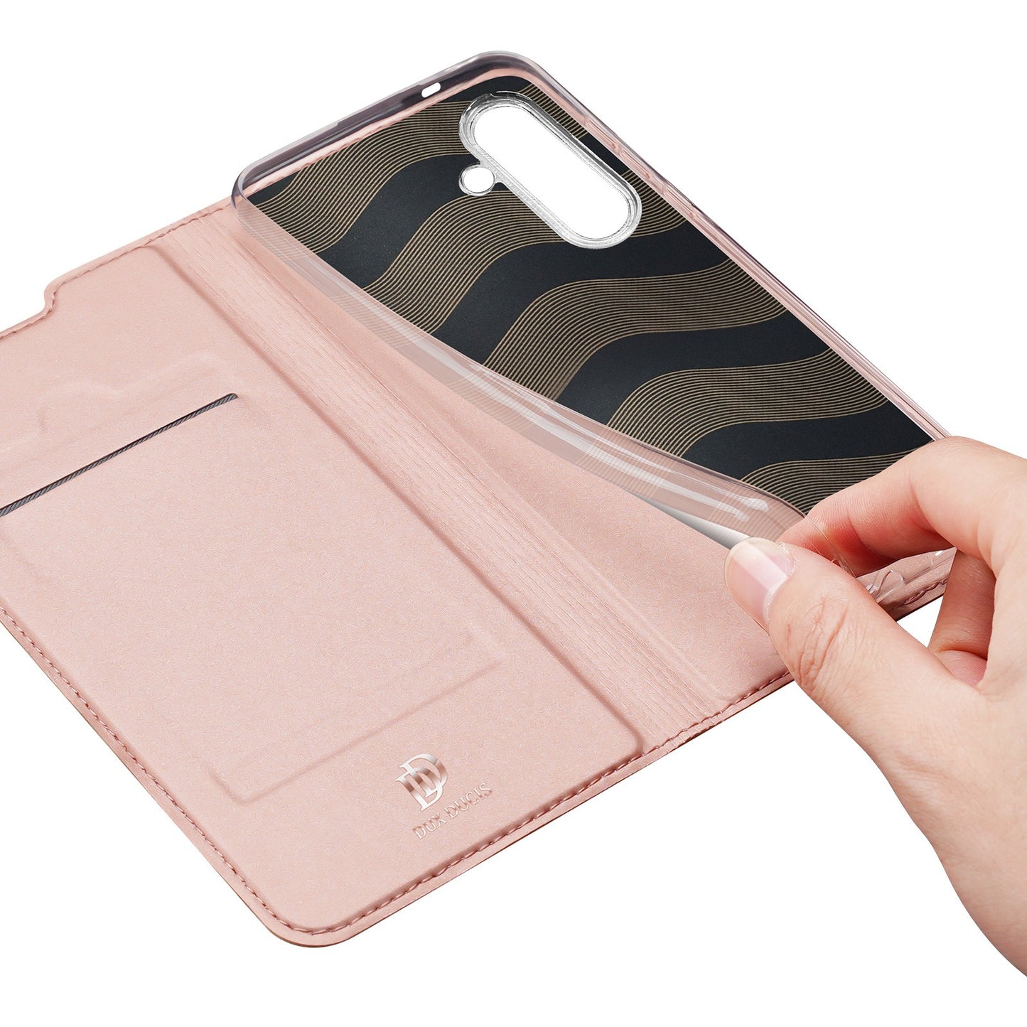 Dėklas Dux Ducis Skin Pro Samsung S741 S26 FE rožinio aukso