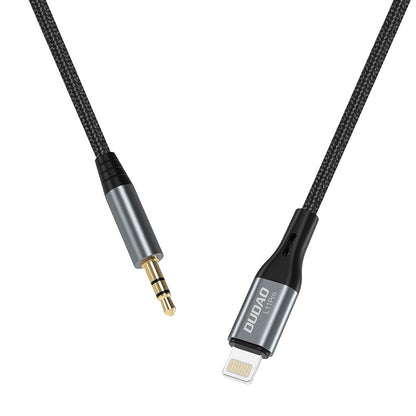 Audio kabelis Dudao L11Pro Lightning to 3.5mm 1.0m juodas