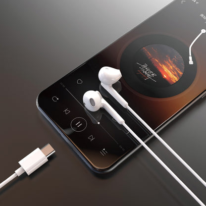 Ausinės Dudao X3C USB-C baltos