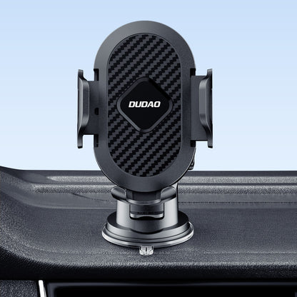 Automobilinis telefono laikiklis Dudao F2S (dashboard/windshield) juodas