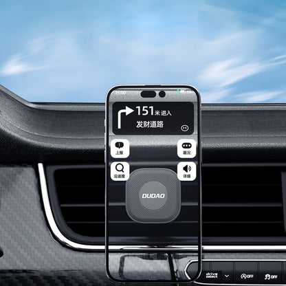 Automobilinis telefono laikiklis Dudao F6+ (air vent) juodas