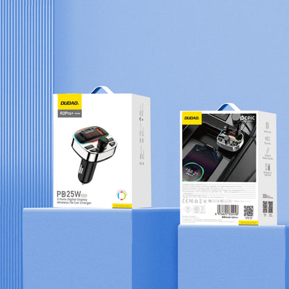 FM bangų moduliatorius Dudao R2PRO+ 25W USB-C/2xUSB-A