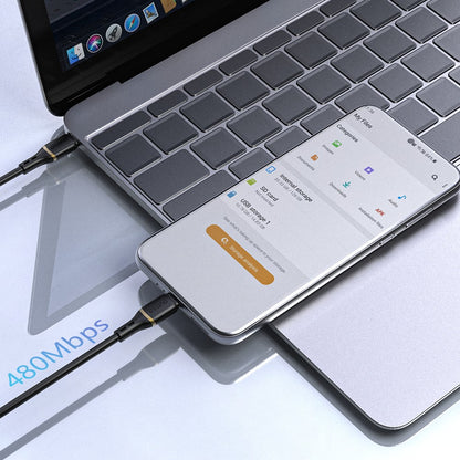 USB kabelis Dudao L25X USB-C to Lightning 30W 1.0m juodas