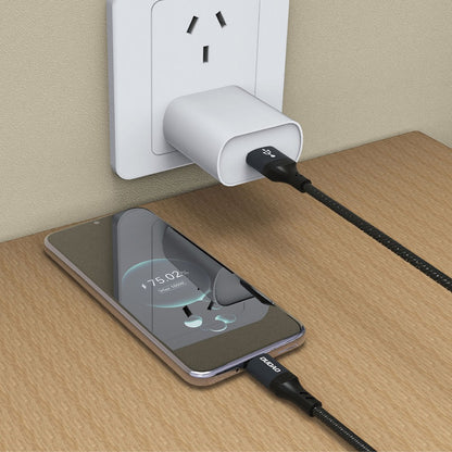 USB kabelis Dudao L3ST USB-A to USB-C 5A 3.0m juodas