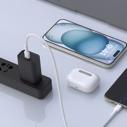 USB kabelis Dudao L9X USB-C to Lightning 30W 1.0m baltas