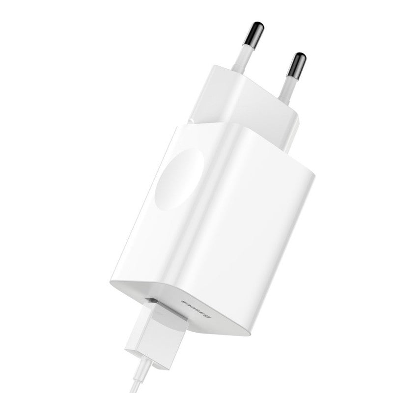 Įkroviklis Baseus Quick Charger 24W USB-A baltas CCALL-BX02