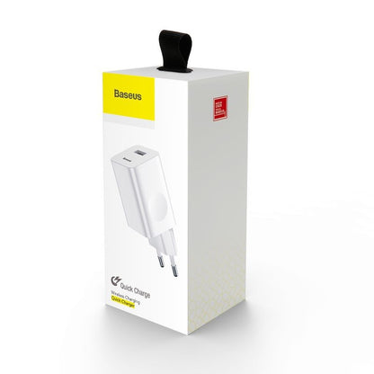 Įkroviklis Baseus Quick Charger 24W USB-A baltas CCALL-BX02