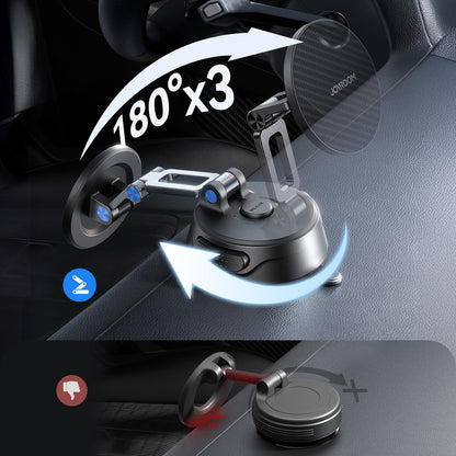 Automobilinis telefono laikiklis Joyroom JR-ZS510 (dashboard) juodas