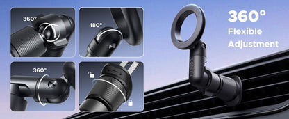 Automobilinis telefono laikiklis Ugreen LP923 MagSafe (air vent) juodas (65185)