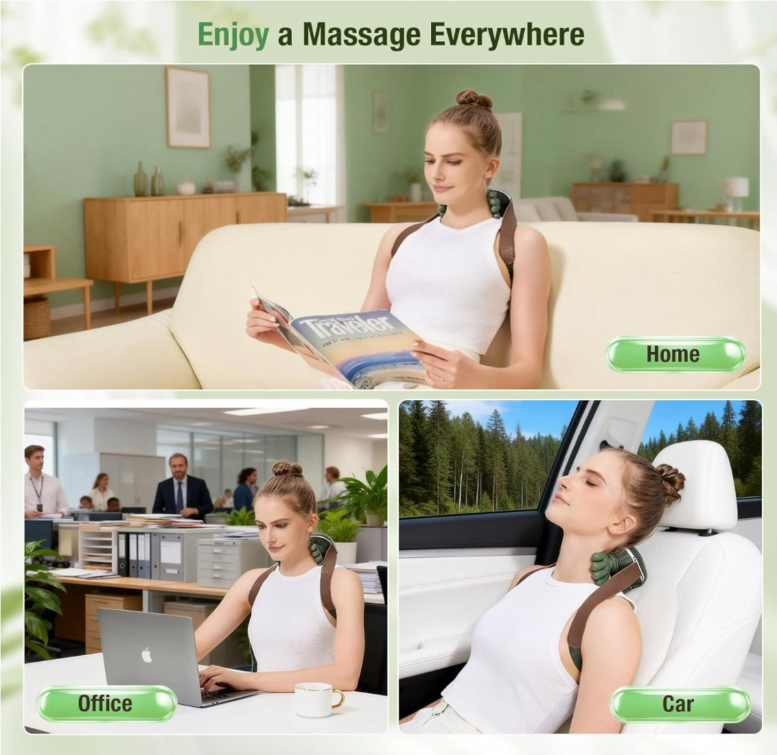 Kaklo ir pečių masažuoklis Reach Neck Pro