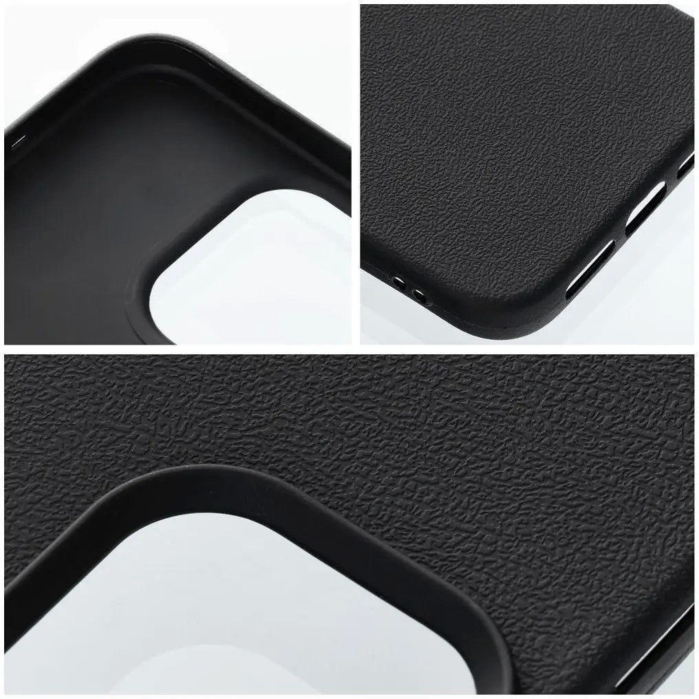 Dėklas Rubber TPU Samsung A165 A16 4G/A166 A16 5G juodas
