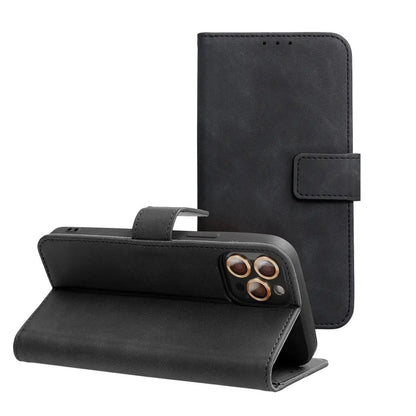 Dėklas Tender Book Samsung A165 A16 4G/A166 A16 5G juodas