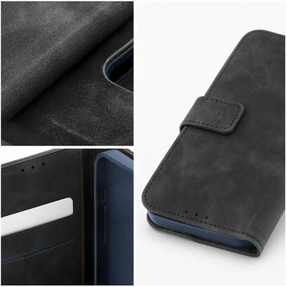 Dėklas Tender Book Samsung A165 A16 4G/A166 A16 5G juodas