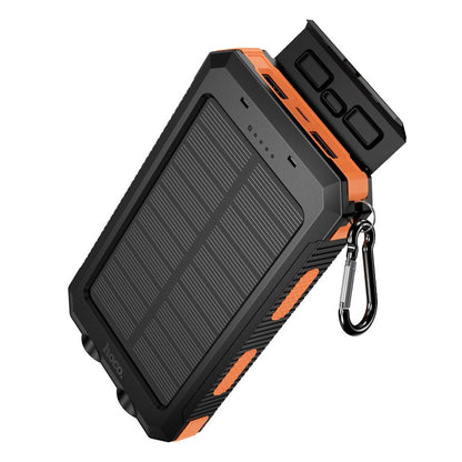 Išorinė baterija Power Bank Hoco J164 Solar 10W 8000mAh juoda