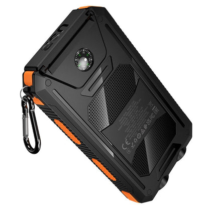 Išorinė baterija Power Bank Hoco J164 Solar 10W 8000mAh juoda