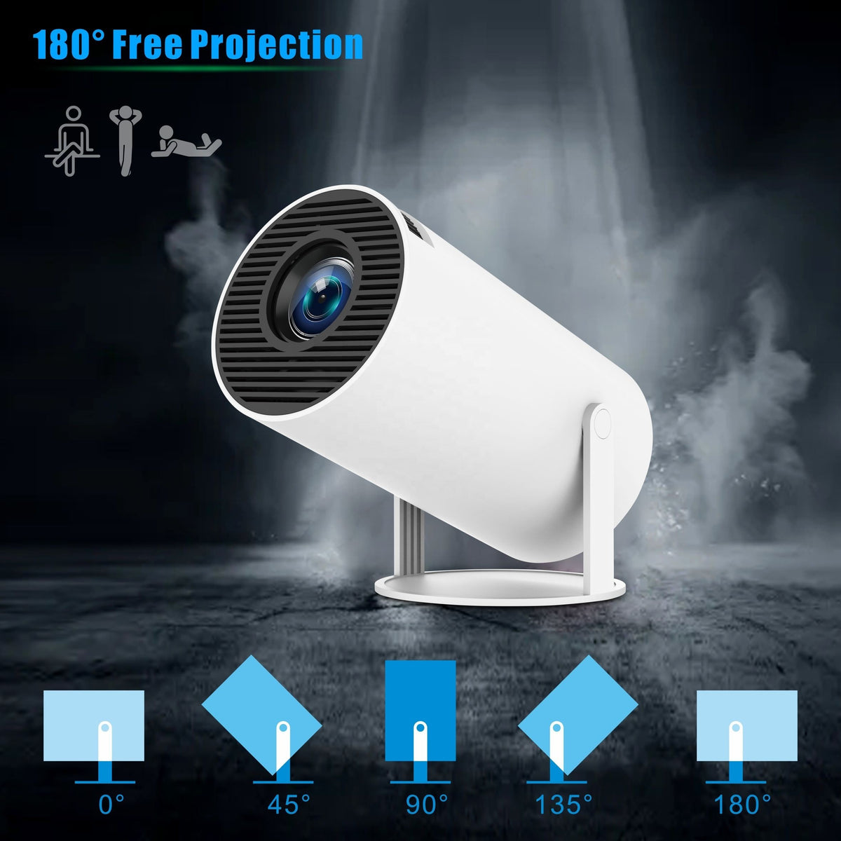 Projektorius HY300 Pro baltas