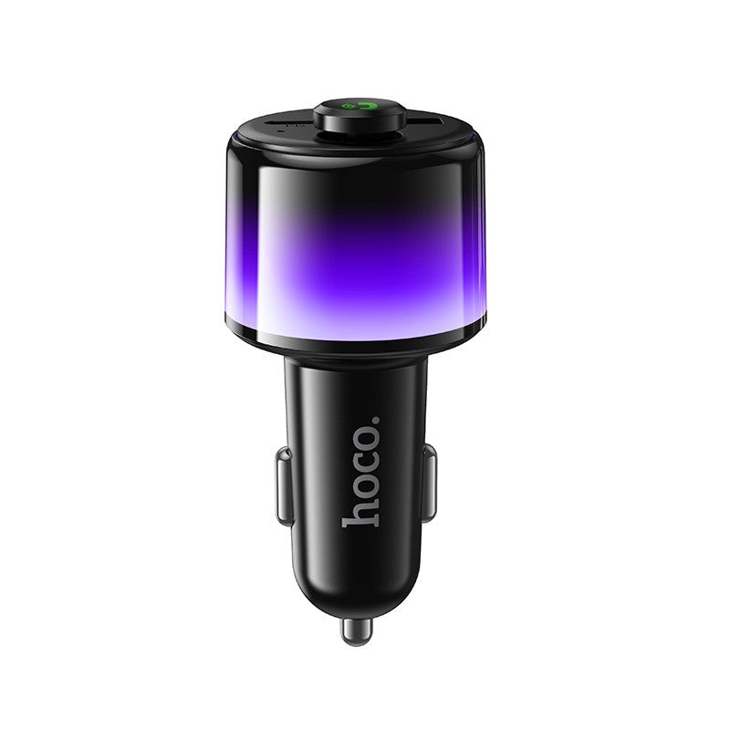 FM bangų moduliatorius Hoco E166 42W USB-C/USB-A