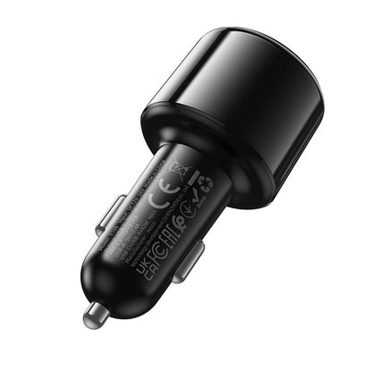 FM bangų moduliatorius Hoco E166 42W USB-C/USB-A