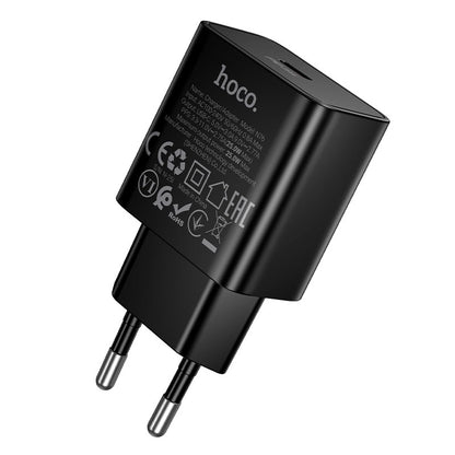 Įkroviklis Hoco N76 25W USB-C juodas