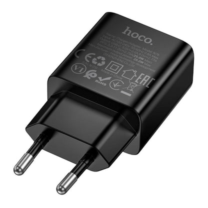 Įkroviklis Hoco N76 25W USB-C juodas