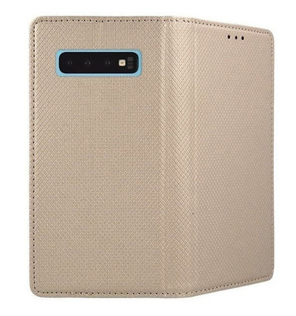 Dėklas Smart Magnet Xiaomi Redmi 17 4G/5G auksinis