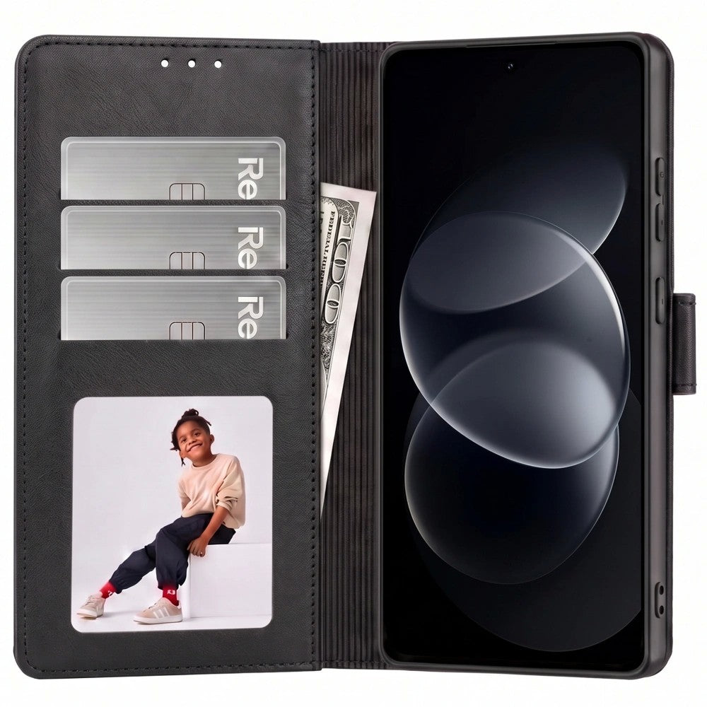 Dėklas Tech-Protect Wallet Xiaomi Redmi Note 17 Pro 5G juodas