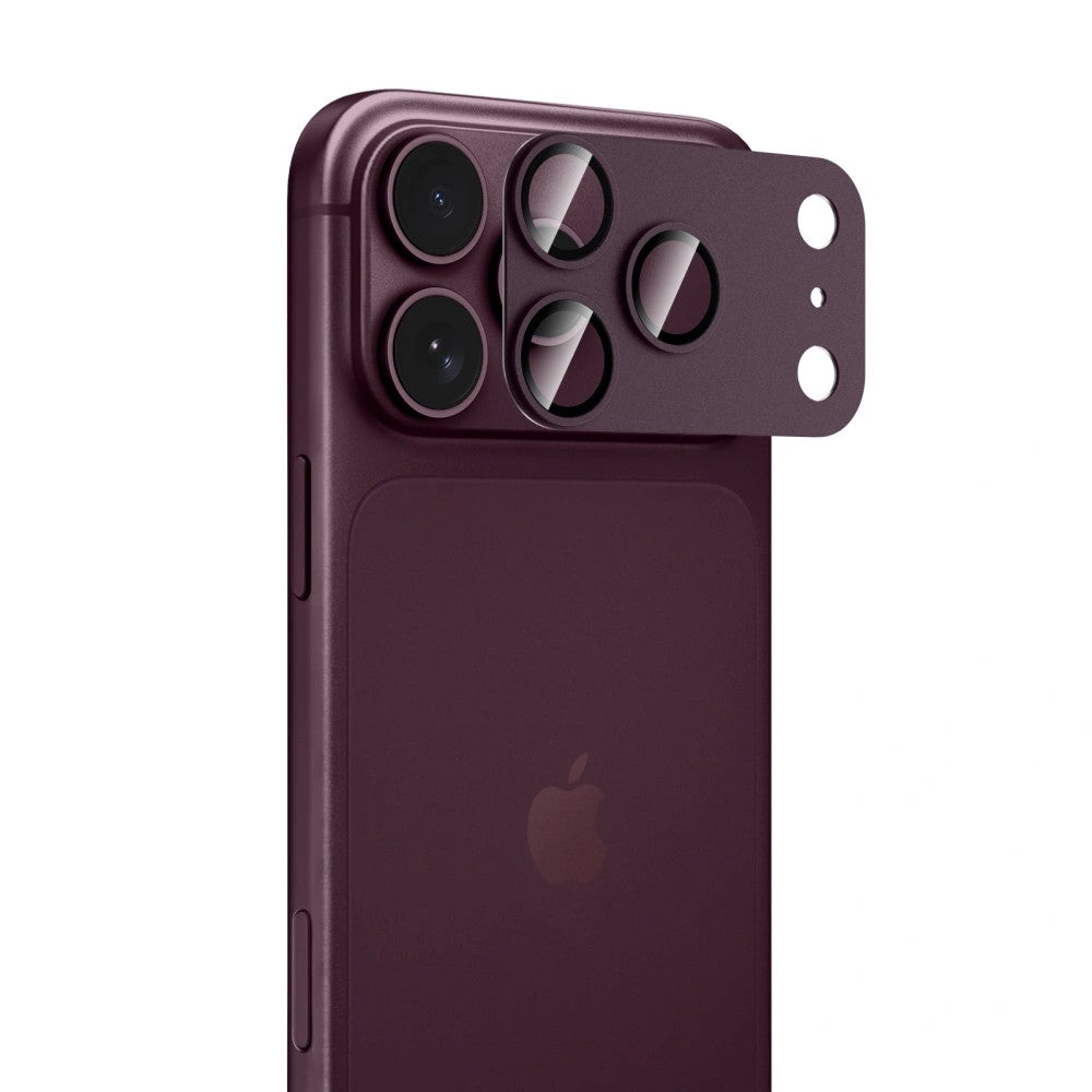 Kameros apsauga Tech-Protect CamFull Fit+ Apple iPhone 18 Pro Burgundy
