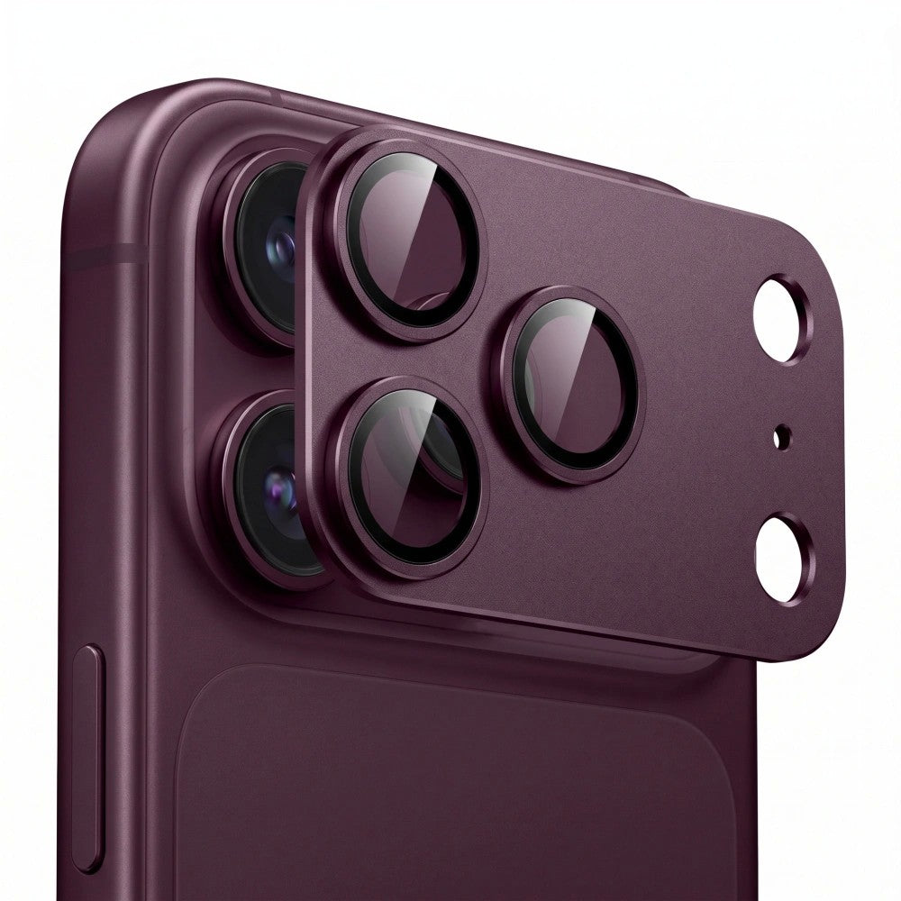 Kameros apsauga Tech-Protect CamFull Fit+ Apple iPhone 18 Pro Max Burgundy