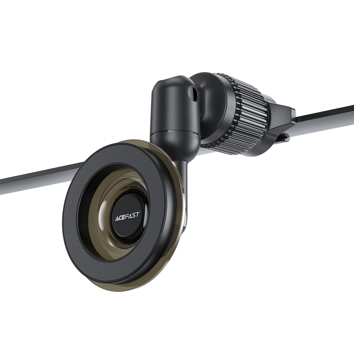 Automobilinis telefono laikiklis Acefast D68 MagSafe (air vent) juodas