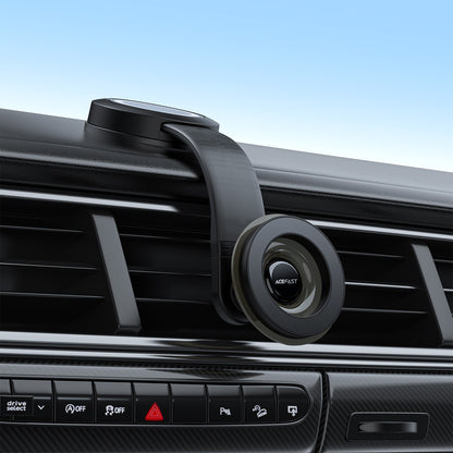 Automobilinis telefono laikiklis Acefast D69 MagSafe (dashboard) juodas