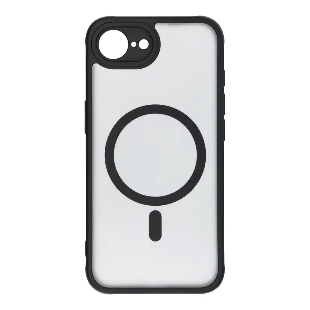 Dėklas Matte MagSafe Apple iPhone 16e/17e juodas