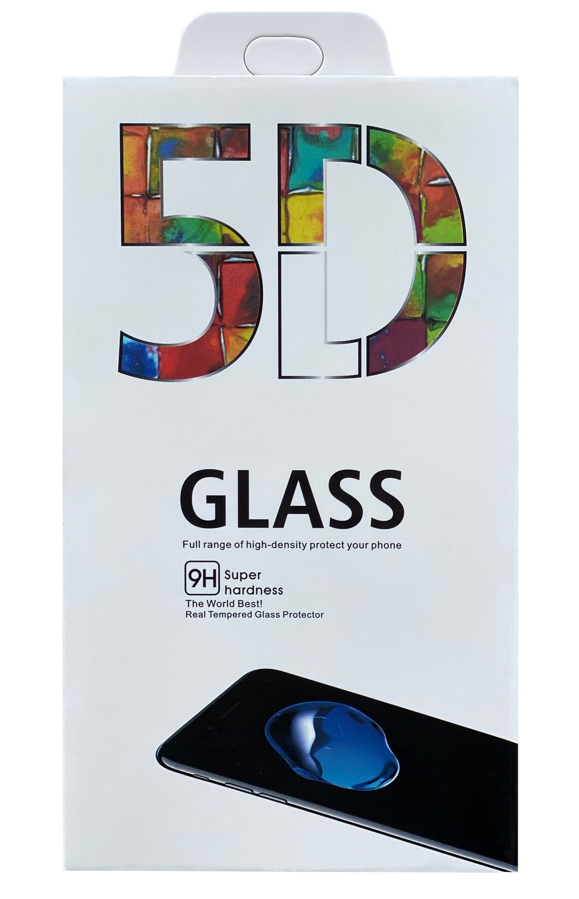 LCD apsauginis stikliukas 5D Full Glue Xiaomi Redmi A3 juodas Ekrano apsaugos - Default Title  