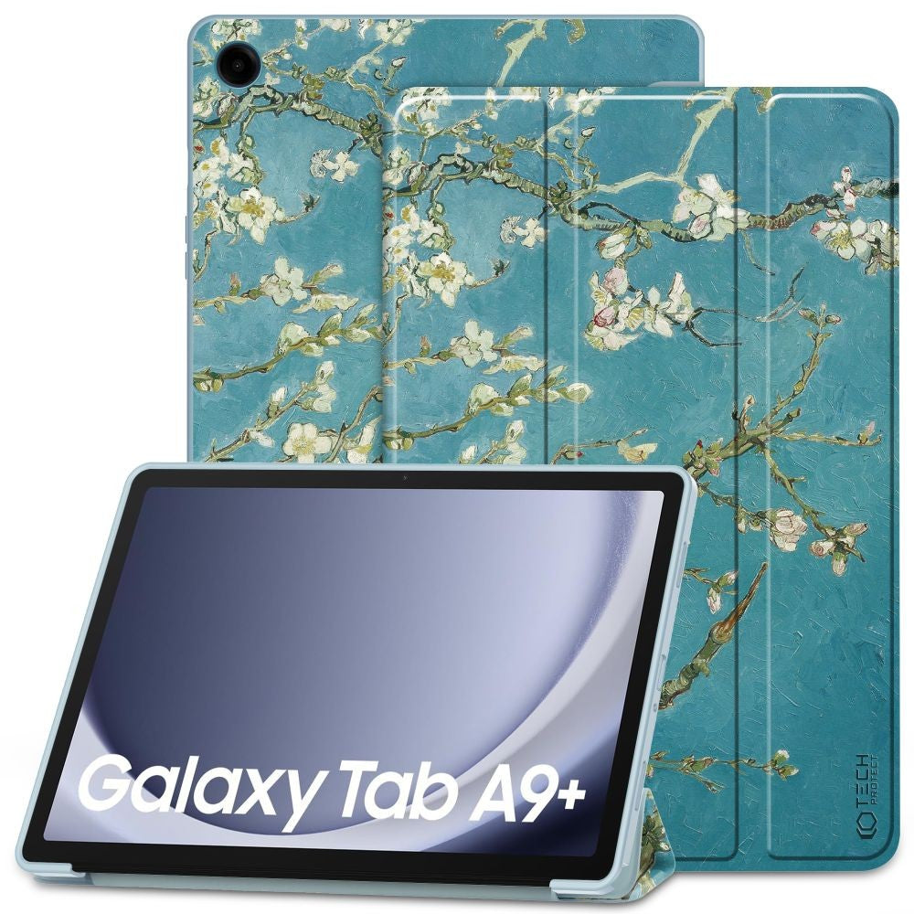 Dėklas Tech-Protect SmartCase Samsung X210/X215/X216 Tab A9 Plus 11.0 sakura Planšetinių kompiuterių dėklai - Default Title  