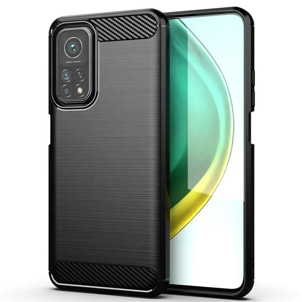 Dėklas Carbon Lux Xiaomi Mi 11i 5G/Poco F3/Poco F3 Pro/Redmi K40/Redmi K40 Pro juodas Telefonų dėklai -   