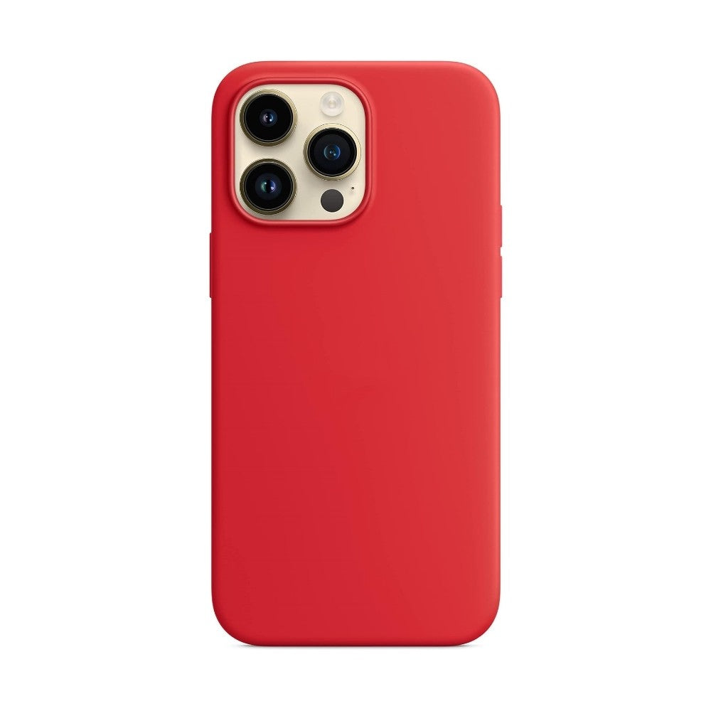 Dėklas Mag Silicone Case Apple iPhone 15 raudonas Default Title